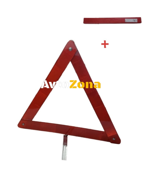 Метален авариен триъгълник CarX (с кутия) - Avtozona