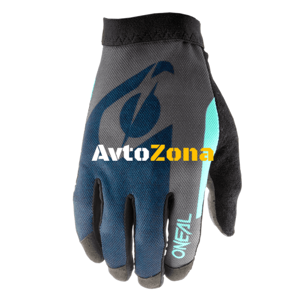 Мотокрос ръкавици O’NEAL ALTITUDE BLUE/CYAN - Avtozona
