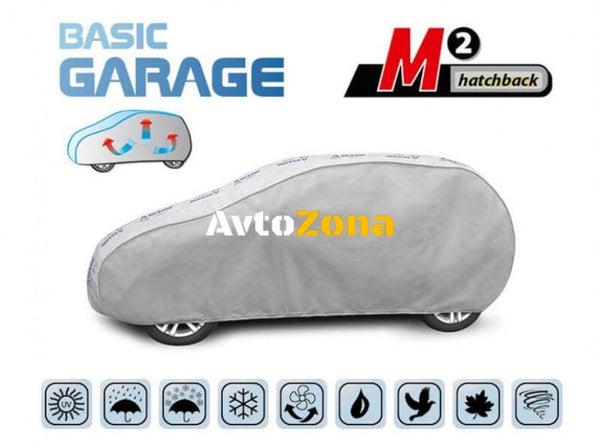 Покривало Kegel Basic garage размер M2 сиво за хечбек - Avtozona
