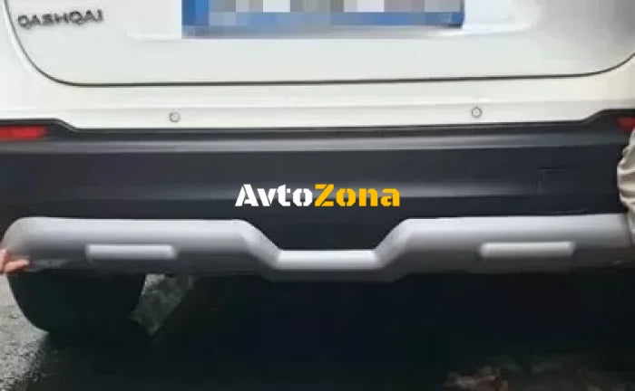 Преден и заден протектор броня за Nissan Qashqai (2017-2019) - Avtozona