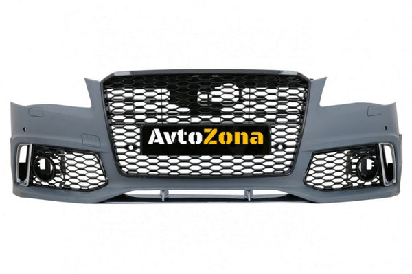 Предна броня за Audi A8 D4 4H (2010-2013) RS Design - Avtozona