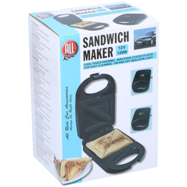 Преносим уред тостер за приготвяне на тост сандвичи 12V 120W - Avtozona