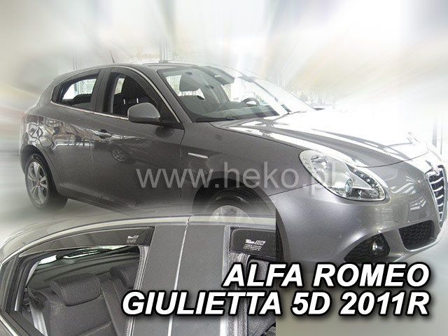 Ветробрани Team HEKO за Alfa Romeo Giulietta (2010 + ) 5 врати - 4бр. предни и задни - Avtozona