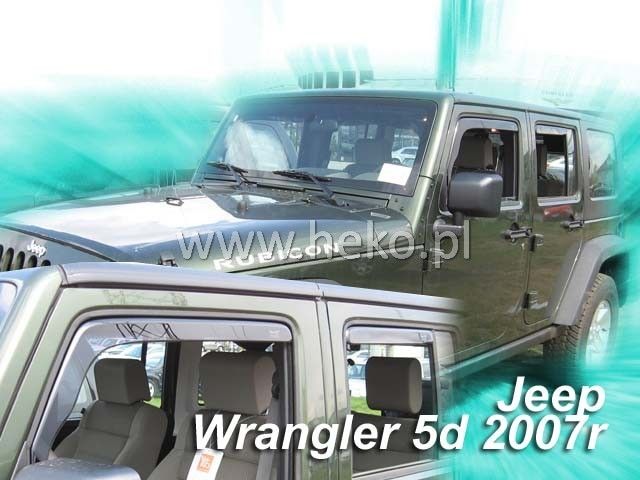 Ветробрани Team HEKO за Jeep Wrangler (2007 + ) 3/5 врати - 2бр. предни - Avtozona