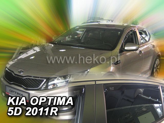 Ветробрани Team HEKO за KIA OPTIMA (2010-2015) Sedan - 4бр. предни и задни - Avtozona