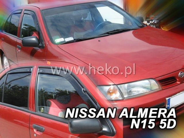 Ветробрани Team HEKO за NISSAN ALMERA (1995-2000) 5 врати Sedan - 4бр. предни и задни - Avtozona