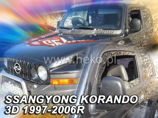 Ветробрани Team HEKO за SSANGYONG KORANDO (1997-2006) 3 врати - Avtozona