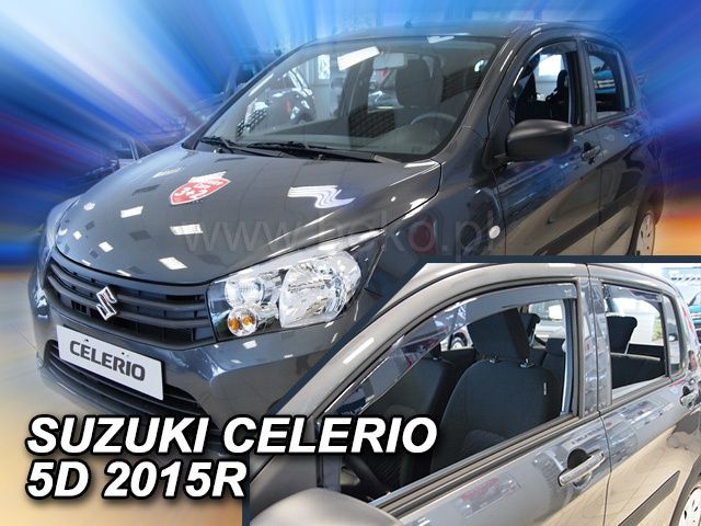 Ветробрани Team HEKO за SUZUKI CELERIO (2015 + ) 5 врати - 4бр. предни и задни - Avtozona