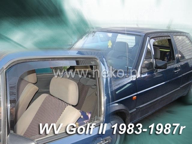 Ветробрани Team HEKO за VW GOLF 2 / JETTA (1987-1991) 4 врати - 4бр. предни и задни - Avtozona