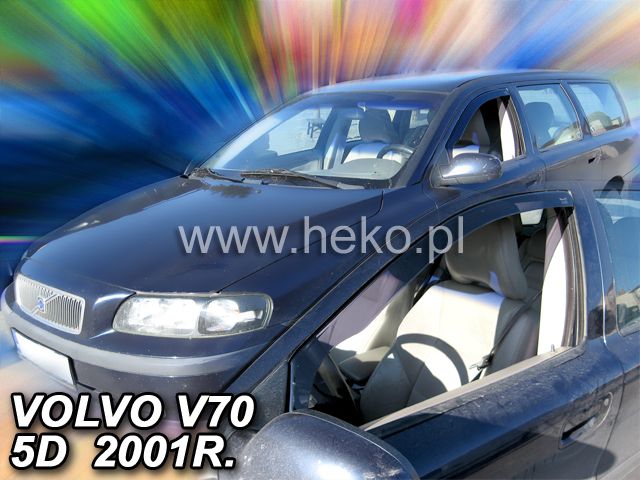 Ветробрани Team HEKO за VOLVO V70 / XC70 (2000-2007) 5 врати - 2бр. предни - Avtozona
