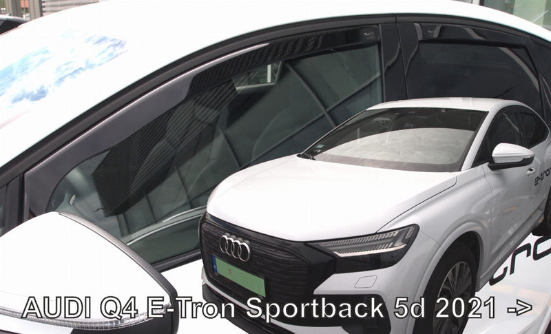 Ветробрани Team HEKO за Audi Q4 E-Tron Sportback (2021 + ) 5 врати - 4бр. предни и задни - Avtozona