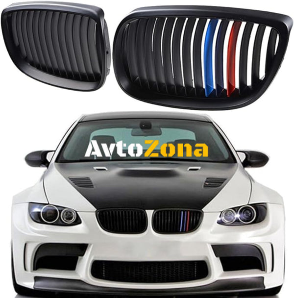 Решетки за BMW E92 (2010 + ): Специален M - цветен дизайн - Avtozona