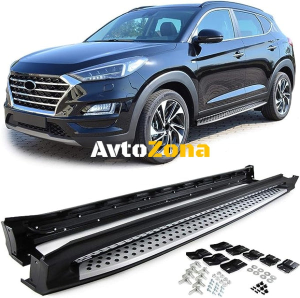 Степенки за Hyundai Tucson (2015-2021) - sport design Avtozona