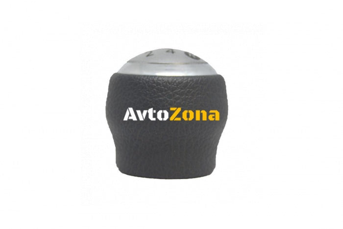 Топка за скоростен лост за Toyota с 5 скорости - сива кожа - Avtozona