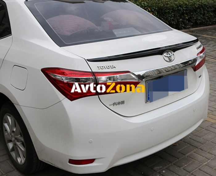 Toyota Corolla (2014-2018) - Спойлер за багажник - Avtozona