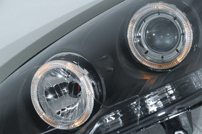 Тунинг Angel Eyes Dual Halo Rims Фарове за VW Golf 5 V (2003-2007) - Avtozona