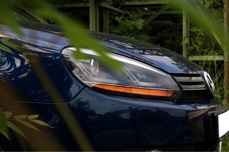 Тунинг Osram Xenon Фарове за VW Golf 6 VI (2008-2012) Chrome LED - Avtozona