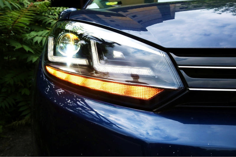 Тунинг Osram Xenon Фарове за VW Golf 6 VI (2008-2012) Chrome LED - Avtozona