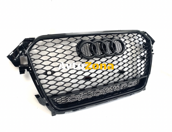 Тунинг решетка с RS5 визия и надпис ’quattro’ за Audi A5 8Т FL - Avtozona