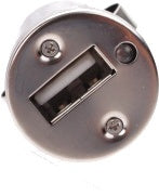 Универсално зарядно за автомобил USB 12V - 24V волта 1 ампер черно Dunlop - Avtozona