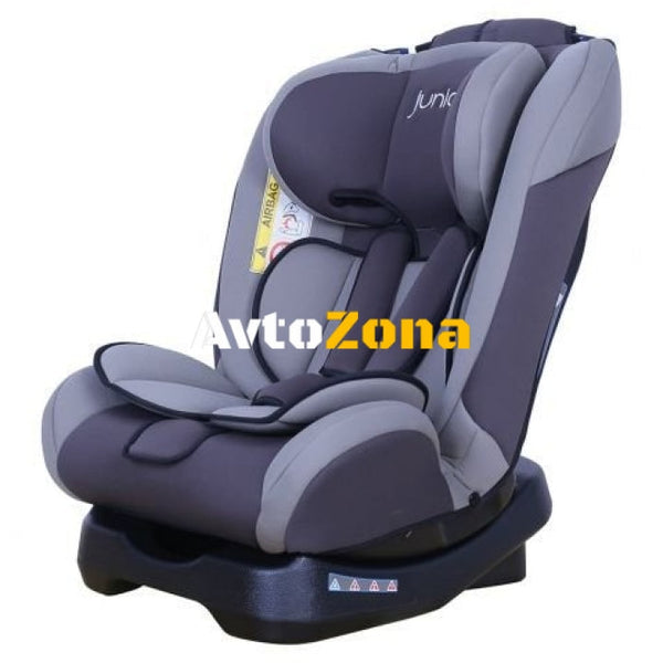 Детско столче за кола Junior - Supreme - сив цвят - Avtozona