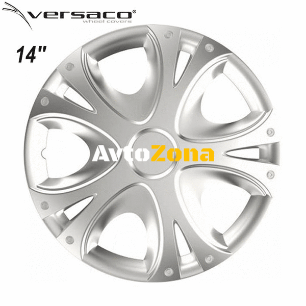 14’’ Тасове за джанти Versaco Dynamic Silver - 4бр. в к-т - Avtozona