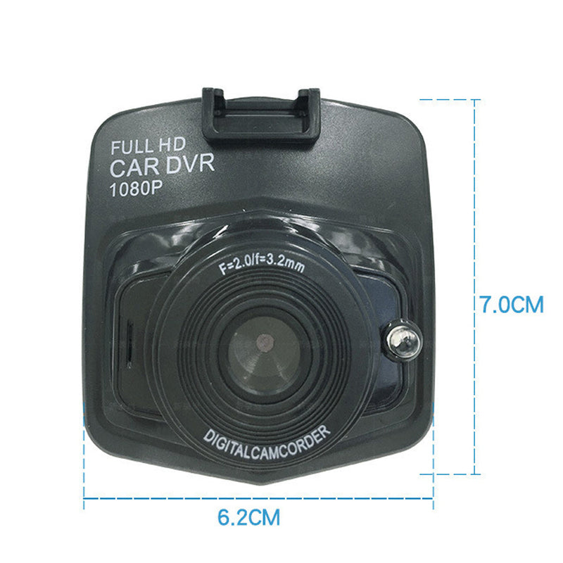 Видеорегистратор цифрова видеокамера рекордер Full HD 1080 + 32 GB Micro SD Card карта с памет 6.5 х 7 см 12/24V - Avtozona