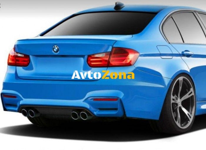 Задна Броня за BMW F30 (2011 + ) - M3 без отвори за парктроник - Avtozona