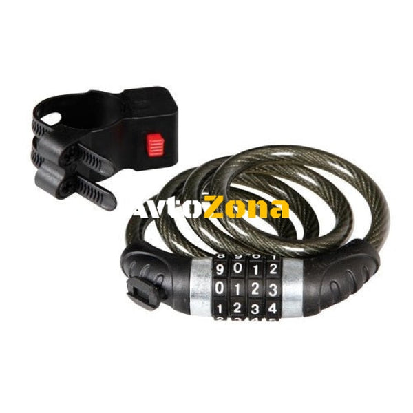 Заключващ кабел за каска 90608 - Avtozona