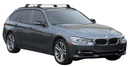 Напречни греди Yakima Flush за BMW 3 Series Touring F31 (2012–2019) с интегриран рейлинг