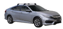 Напречни греди YAKIMA Flush Black за Honda Civic Sedan (2016+) – черни, супер аеродинамични