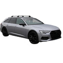 Напречни греди Yakima Flush Black за Audi A6/RS6 Avant (2018+) с интегриран рейлинг