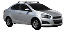 Напречни греди Yakima Flush за Chevrolet Aveo седан (2011+)