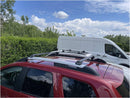 Напречни греди TURTLE AIR1 за Dacia Duster (2018–06.2024) с фабрични надлъжни греди – черни