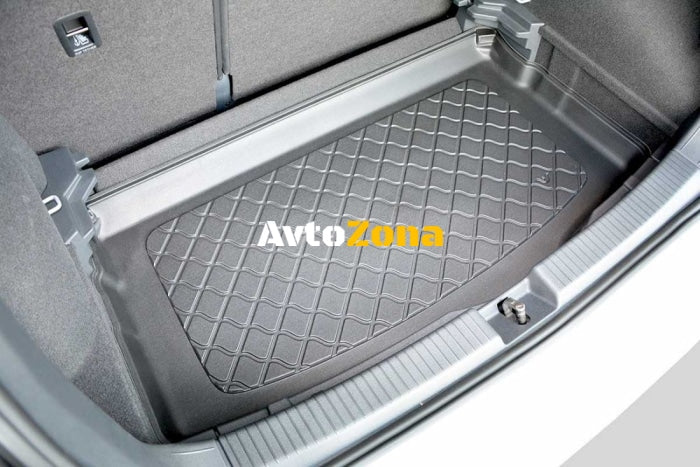 Гумирана стелка за багажник Rubby за Volkswagen T-Cross (2019 + ) lower boot; adjustable boot floor in the lowest position - Avtozona