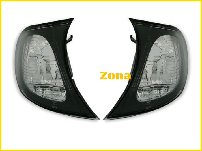 Кристални мигачи до фара BMW E46 седан (01-05) - хром - Avtozona
