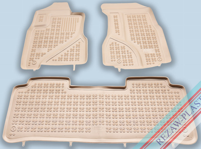 Гумени стелки Rezaw-Plast за Honda CR-V II (2002-2006) – тип леген, бежови