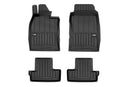 3D Гумени стелки Frogum за Mini One Hatchback R50 (2001-2006), 4 части, черни