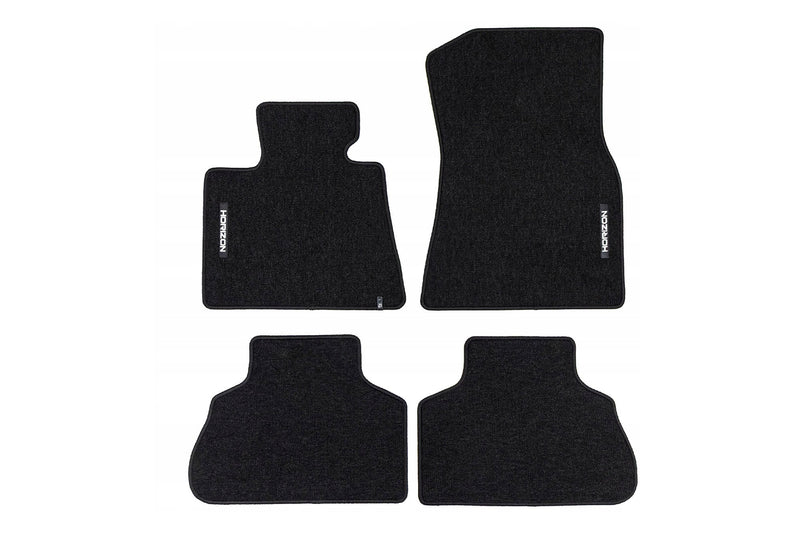 Мокетни стелки Frogum Horizon за BMW X5 G05 (2018+), 4 части, черни
