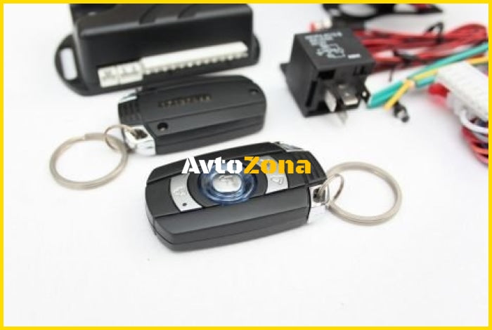 Аларма за кола с централно заключване и шоков датчик - BMW Дизайн - Avtozona
