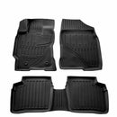 3D гумени стелки Stingray за Toyota Prius NHW20 (2003-2009), 5 части, черни