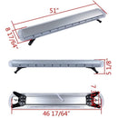 12V 24V Лед Led Диодна Мощна Аварийна Сигнална Лампа Буркан с Магнит 130 см 10