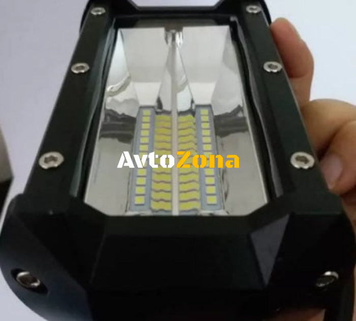 13 См 72W Мощен Лед Диоден Бар 24 Led Халоген Лампа Прожектор 12V 24V - Avtozona