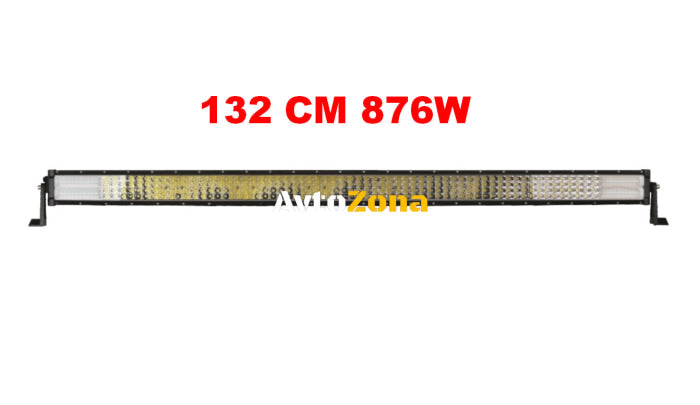 132 См 876W Мощен 7D 7Д Led Bar Лед Диоден Бар