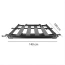 Багажник за покрив (140 х 100 см) – Черен