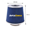 150 mm Универсален Спортен Въздушен Филтър Син За Автомобил Конус - Avtozona