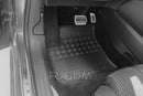 Гумени стелки Rigum за Citroen E-C4 (2021+), 4 части, черни