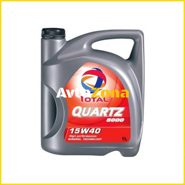 Масло TOTAL-15W40-QUARTZ 5000 -4л. - Avtozona