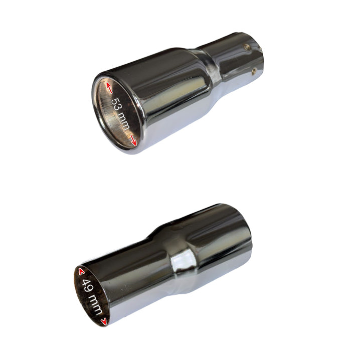 Накрайник за ауспух - Единичен, спортен стил