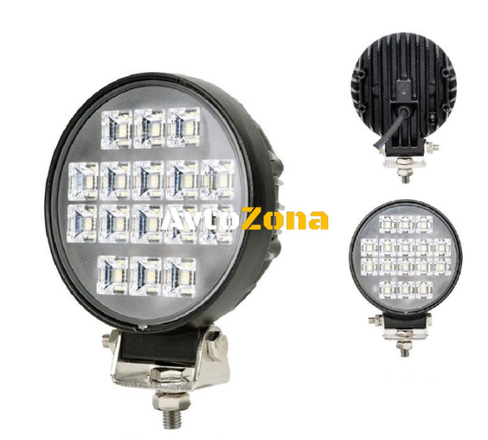 16W 1360lm LED ЛЕД Диоден Фар Работна Лампа Прожектор Задна Светлина - Avtozona